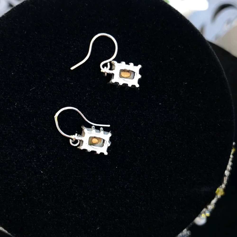 Vintage Y2K Gerard Yosca New York 2 Tiered Necklace matching earrings Set - Picture 10 of 12